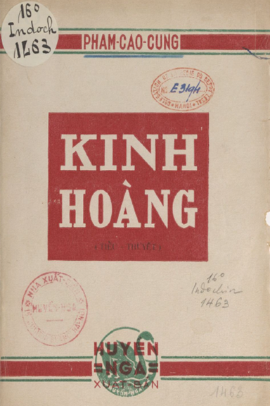 Kinh Hoàng (NXB Huyền Nga 1951) - Phạm Cao Củng, 116 Trang