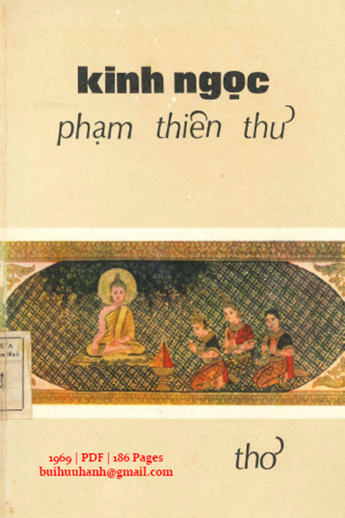 Kinh Ngọc (NXB Đại Học Vạn Hạnh 1969) - Phạm Thiên Thư, 186 Trang