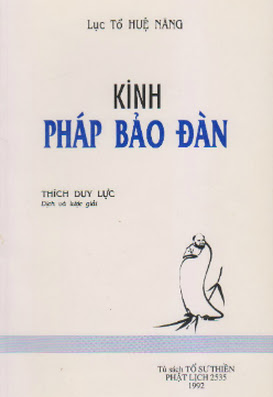 Kinh Pháp Bảo Đàn (NXB Santa Ana 1992) - Lục Tổ Huệ Năng, 80 Trang