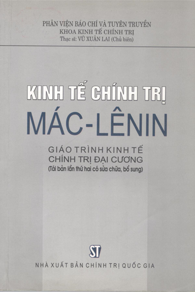 Kinh Tế Chính Trị Mác-Lênin (NXB Chính Trị 2002) - Vũ Xuân Lai, 252 Trang