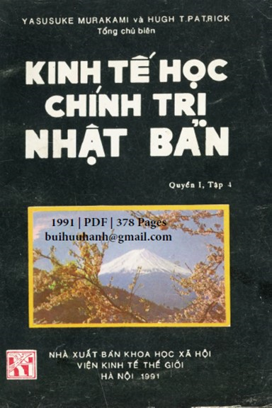 Kinh Tế Học Chính Trị Nhật Bản Quyển I Tập 4 (NXB Khoa Học Xã Hội 1991) - Yasusuke Murakami