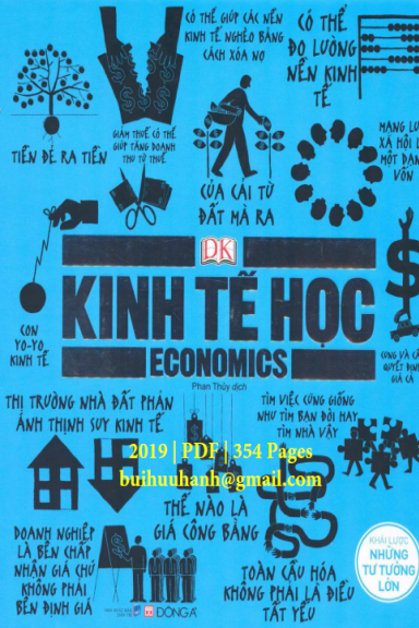 Kinh Tế Học-Khái Lược Những Tư Tưởng Lớn (NXB Dân Trí 2019) - Niall Kishtainy, 354 Trang