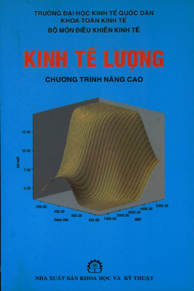 Kinh Tế Lượng-Chương Trình Nâng Cao (NXB Khoa Học Kỹ Thuật 2008) - Nguyễn Quang Dong, 169 Trang