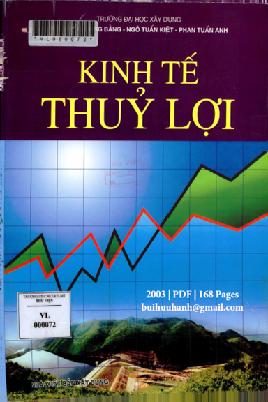 Kinh Tế Thủy Lợi (NXB Xây Dựng 2003) - Nguyễn Thượng Bằng, 168 Trang