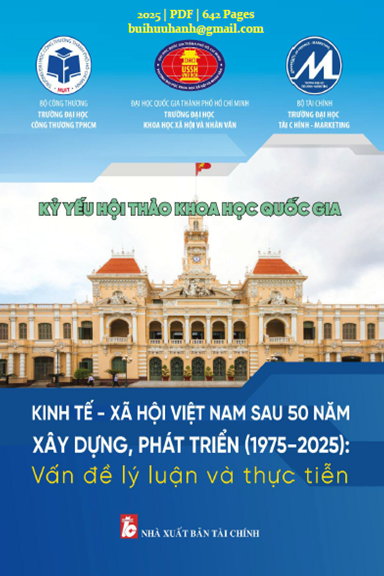 Kinh Tế-Xã Hội Việt Nam Sau 50 Năm Xây Dựng, Phát Triển (NXB Tài Chính 2025) - Cao Xuân Long