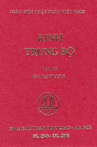Kinh Trung Bộ (NXB Tôn Giáo 2001) - Thích Minh Châu dịch, 809 Trang