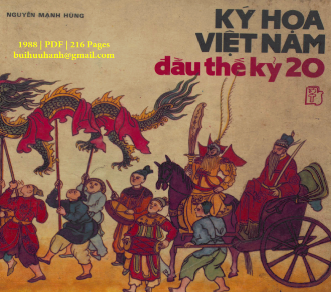 Ký Hoạ Việt Nam Đầu Thế Kỷ 20 (NXB Trẻ 1989) - Nguyễn Mạnh Hùng, 216 Trang