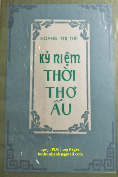 Kỷ Niệm Thời Thơ Ấu (NXB Hà Bắc 1975) - Hoàng Thị Thế, 109 Trang