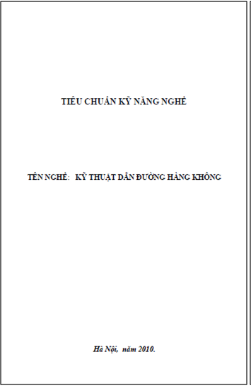 Kỹ Thuật Dẫn Đường Hàng Không (NXB Hà Nội 2010) - Hồ Ngọc Bá, 155 Trang