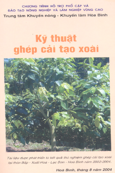 Kỹ Thuật Ghép Cải Tạo Xoài (NXB Nông Nghiệp 2004) - Nhiều Tác Giả, 8 Trang