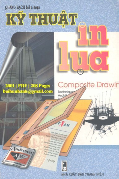 Kỹ Thuật In Lụa (NXB Thanh Niên 2001) - Quang Bạch, 208 Trang
