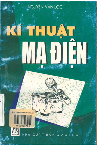 Kỹ Thuật Mạ Điện (NXB Giáo Dục 2001) - Nguyễn Văn Lộc, 337 Trang