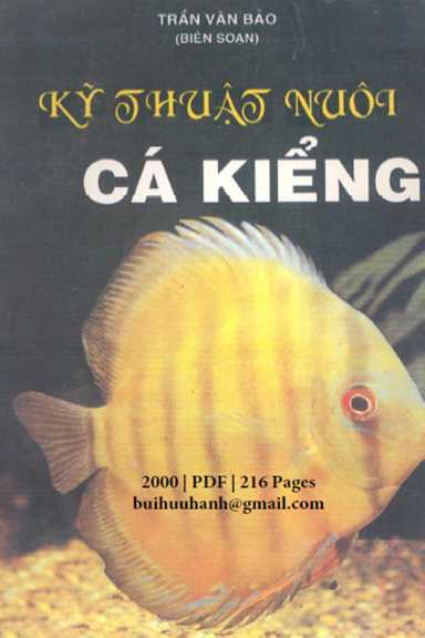 Kỹ Thuật Nuôi Cá Kiểng (NXB Trẻ 2000) - Trần Văn Bảo, 216 Trang