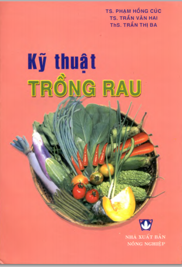 Kỹ Thuật Trồng Rau (NXB Nông Nghiệp 2001) - Phạm Hồng Cúc, 133 Trang