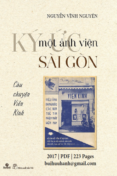 Ký Ức Một Ảnh Viện Sài Gòn (NXB Trẻ 2017) - Nguyễn Vĩnh Nguyên, 223 Trang