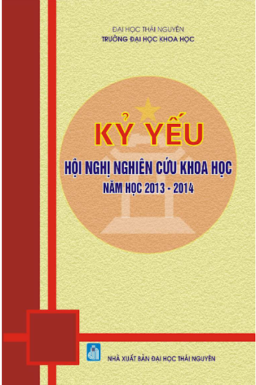 Kỷ Yếu Hội Nghị Nghiên Cứu Khoa Học Năm Học 2013-2014-Bộ Môn Lịch Sử - Nhiều Tác Giả, 282 Trang