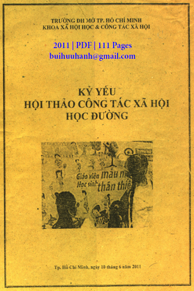Kỷ Yếu Hội Thảo Công Tác Xã Hội Học Đường (NXB Đại Học Quốc Gia 2011) - Nhiều Tác Giả, 111 Trang
