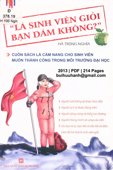 Là Sinh Viên Giỏi Bạn Dám Không (NXB Hồng Đức 2013) - Hà Trọng Nghĩa, 214 Trang
