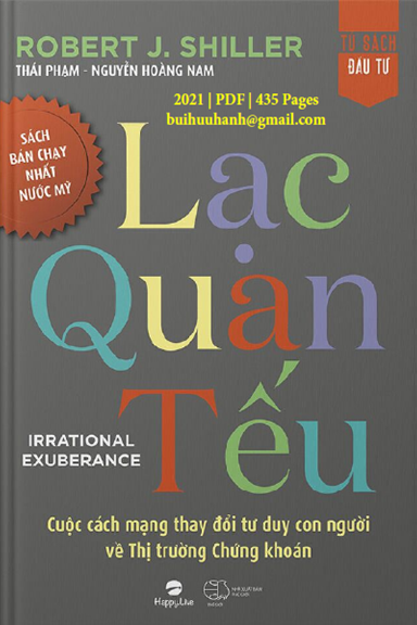 Lạc Quan Tếu (NXB Thế Giới 2021) - Robert J. Shiller, 435 Trang
