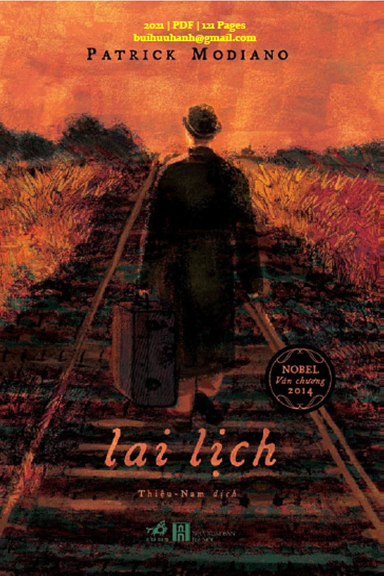 Lai Lịch (NXB Hà Nội 2021) - Patrick Modiano, 121 Trang