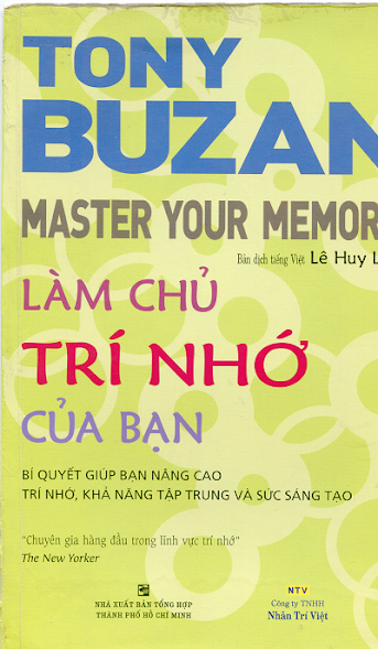 Làm Chủ Trí Nhớ Của Bạn (NXB Tổng Hợp 2009) - Tony Buzan, 265 Trang
