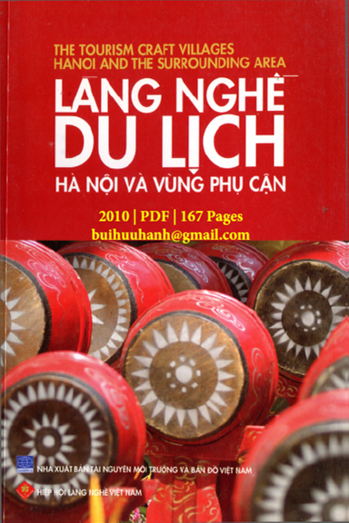 Làng Nghề Du Lịch Hà Nội Và Vùng Phụ Cận (NXB Bản Đồ 2010) - Công Thị Minh Sơn, 167 Trang