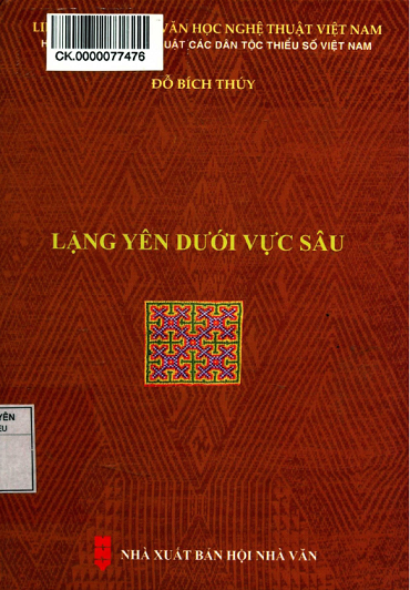 Lặng Yên Dưới Vực Sâu (NXB Hội Nhà Văn 2019) - Đỗ Bích Thúy, 274 Trang