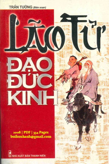 Lão Tử Đạo Đức Kinh (NXB Thanh Niên 2008) - Trần Tường, 334 Trang