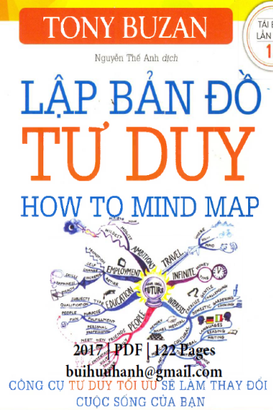 Lập Bản Đồ Tư Duy (NXB Lao Động 2017) - Tony Buzan, 122 Trang