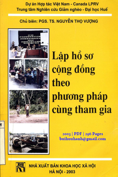 Lập Hồ Sơ Cộng Đồng Theo Phương Pháp Cùng Tham Gia (NXB Khoa Học Xã Hội 2003) - Nguyễn Thọ Vượng
