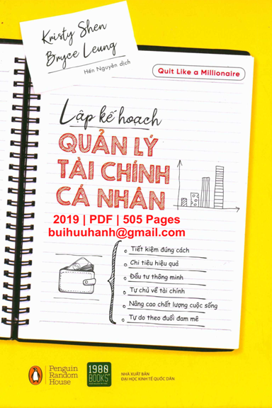 Lập Kế Hoạch Quản Lý Tài Chính Cá Nhân (NXB Kinh Tế Quốc Dân 2019) - Kristy Shen, 505 Trang
