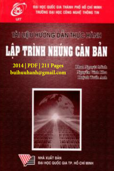 Lập Trình Nhúng Căn Bản (NXB Đại Học Quốc Gia 2014) - Phan Nguyệt Minh, 211 Trang