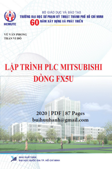 Lập Trình PLC Mitsubishi Dòng FX5U (NXB Đại Học Quốc Gia 2020) - Vũ Văn Phong, 87 Trang