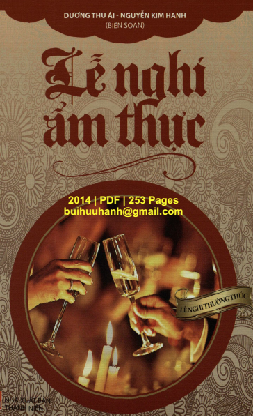 Lễ Nghi Ẩm Thực (NXB Thanh Niên 2014) - Dương Thu Ái, 253 Trang