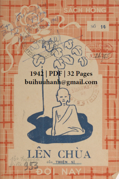 Lên Chùa (NXB Đời Nay 1942) - Thiện Sĩ, 32 Trang