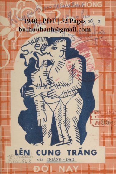 Lên Cung Trăng (NXB Đời Nay 1940) - Hoàng Đạo, 32 Trang