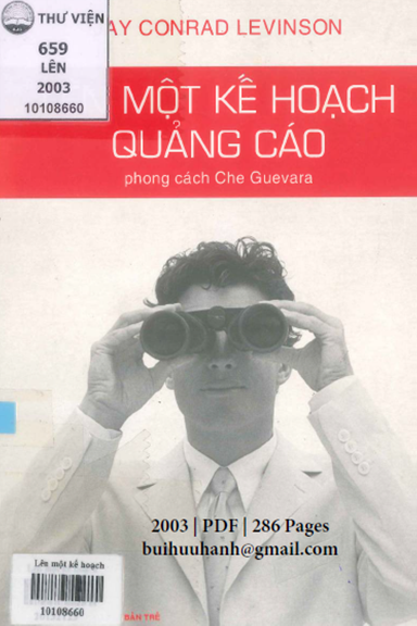 Lên Một Kế Hoạch Quảng Cáo (NXB Trẻ 2003) - Jay Conrad Levinson, 286 Trang