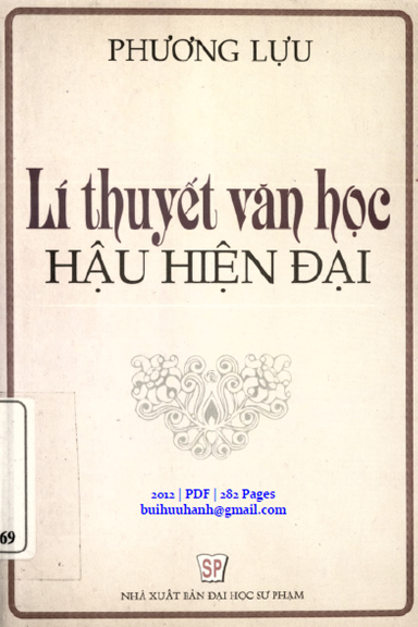 Lí Thuyết Văn Học Hậu Hiện Đại (NXB Đại Học Sư Phạm 2012) - Phương Lựu, 282 Trang
