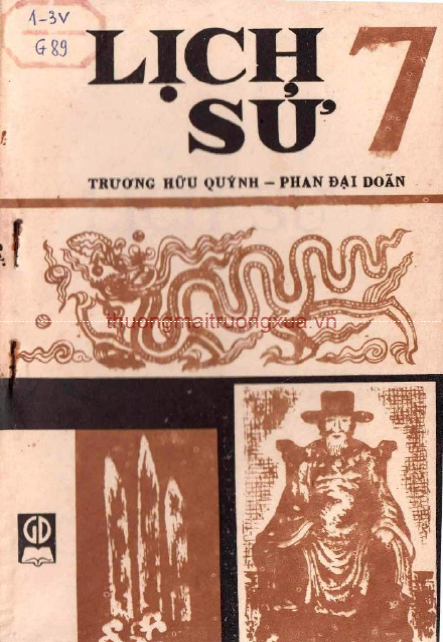 Lịch Sử 7 (NXB Giáo Dục 1989) - Trương Hữu Quýnh, 120 Trang