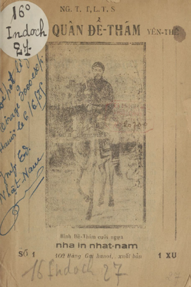 Lịch Sử Quân Đề Thám Yên Thế Số 1-20 (NXB Nhật Nam 1935) - Ngô Tất Tố, 320 Trang