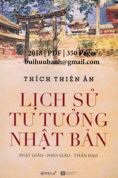 Lịch Sử Tư Tưởng Nhật Bản Phật Giáo, Nho Giáo, Thần Đạo (NXB Hồng Đức 2018) - Thích Thiên Ân