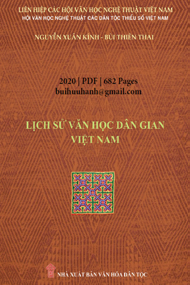 Lịch Sử Văn Học Dân Gian Việt Nam (NXB Văn Hóa Dân Tộc 2020) - Nguyễn Xuân Kính, 682 Trang