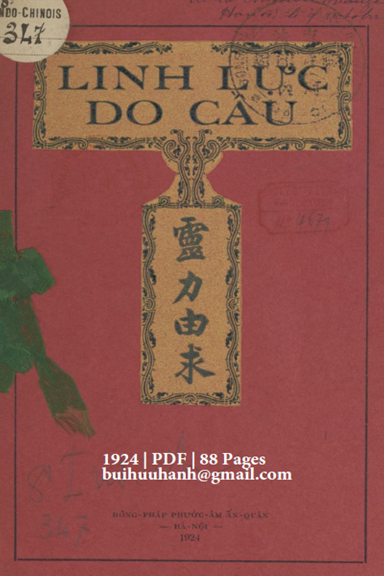 Linh Lực Do Cầu (NXB Đông Pháp Phước Âm 1924) - Nhiều Tác Giả, 88 Trang