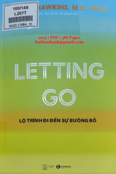 Lộ Trình Đi Đến Sự Buông Bỏ (NXB Thế Giới 2023) - David R. Hawkins, 388 Trang