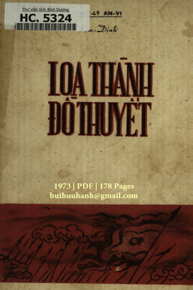 Loa Thành Đồ Thuyết (NXB Thanh Bình 1973) - Kim Định, 178 Trang