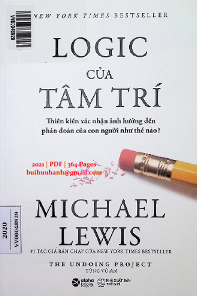 Logic Của Tâm Trí (NXB Thế Giới 2021) - Michael Lewis, 364 Trang