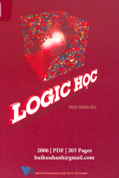 Logic Học (NXB Đại Học Quốc Gia 2006) - Phan Trọng Hoà, 203 Trang