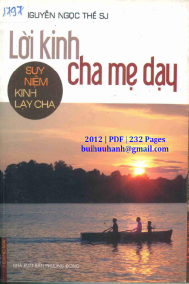 Lời Kinh Cha Mẹ Dạy (NXB Phương Đông 2012) - Nguyễn Thế Ngọc, 232 Trang