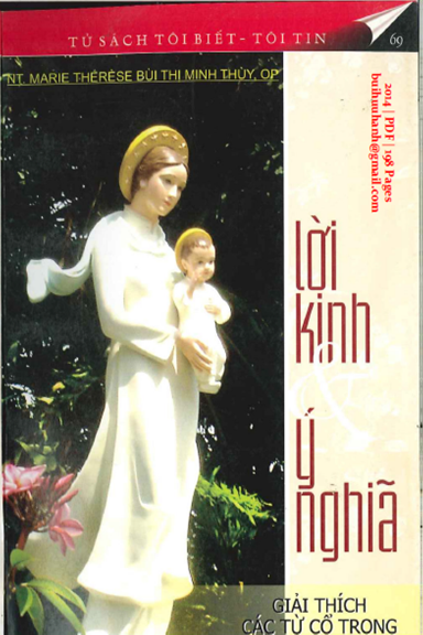 Lời Kinh Và Ý Nghĩa (NXB Đuốc Sáng 2014) - Bùi Thị Minh Thuỳ, 198 Trang