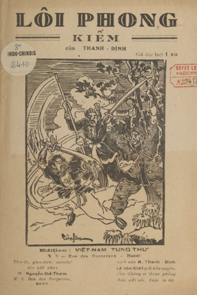 Lôi Phong Kiếm Số 1-10 (NXB Việt Nam 1937) - Thanh Đình, 158 Trang